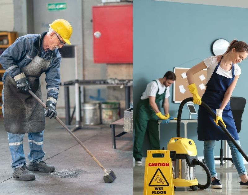 Industrial Cleaning vs. Office Cleaning